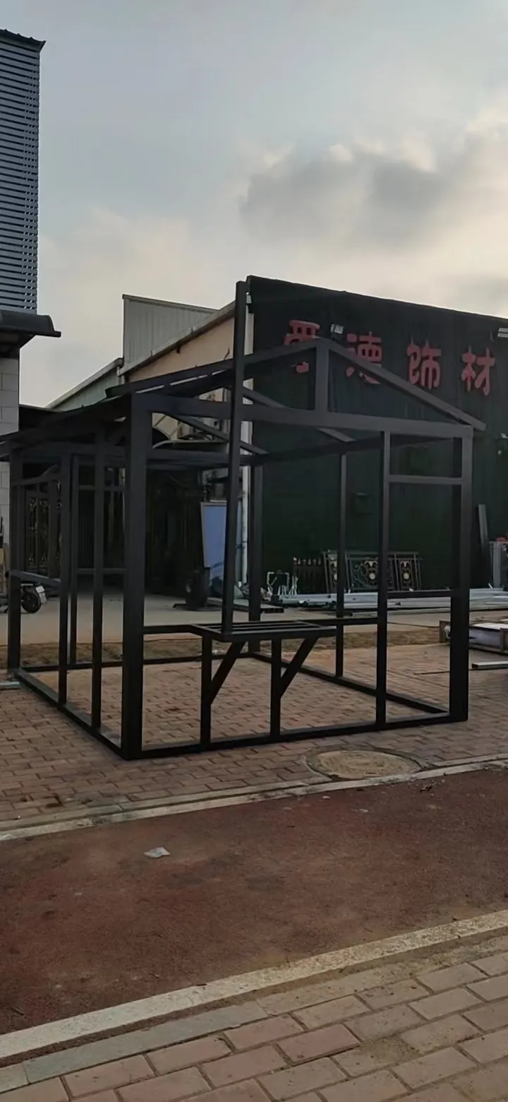 Villa glazed facade